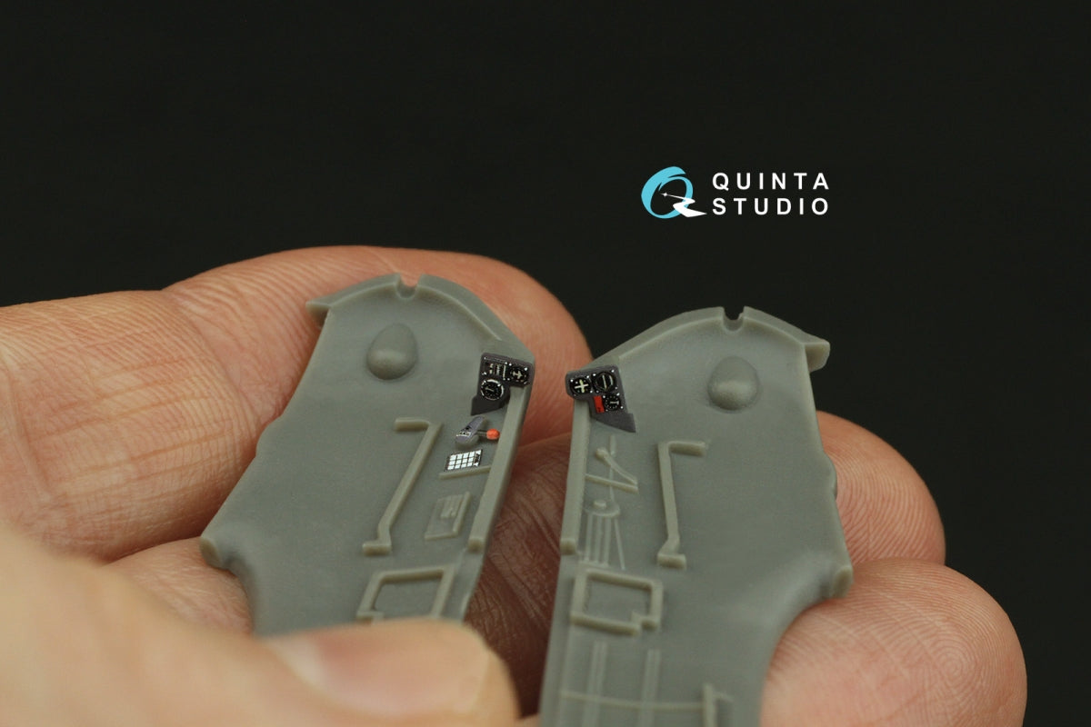 Quinta Studio QD72141 Me 410 3D-Printed coloured Interior on decal paper (Airfix) 1/72 – imagen 9