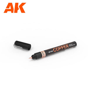 AK Interactive AK1300 MARQUEURS LIQUIDES MÉTALLIQUES – LOT DE 4 UNITÉS  – image 5