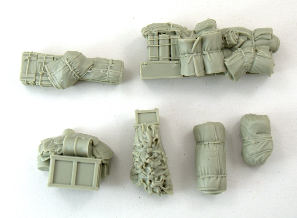 Panzer Art RE35-708 M3A1 &amp;quot;Scout car&amp;quot; stowage set (British) 1/35 – imagen 2