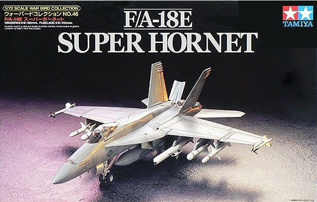 Tamiya 60746 F/A-18E Super Hornet 1/72