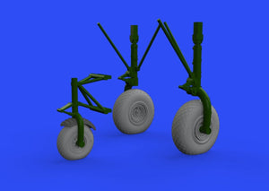 Eduard 632145 B-24 wheels (8spoke front wheel) 1/32 HOBBY BOSS