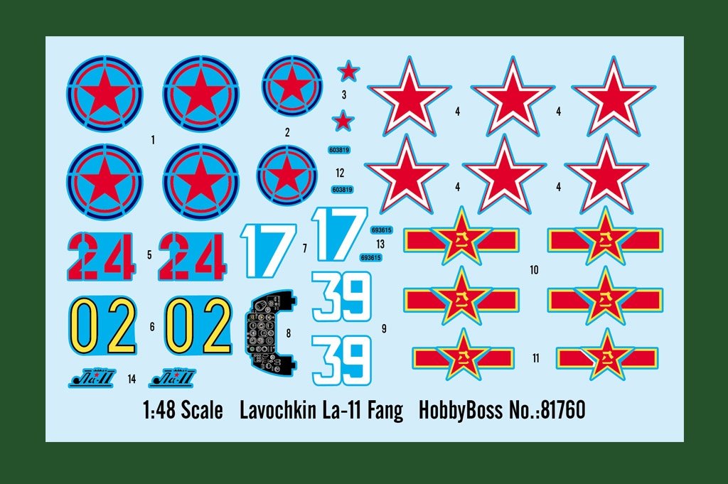 Hobby Boss 81760 Lavochkin La-11 Fang 1/48 – imagen 5