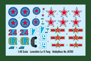 Hobby Boss 81760 Lavochkin La-11 Fang 1/48 – imagen 5