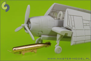 Master SM-350-072 USN Airborne torpedoes Mark 13 (22.4in) with trolleys - early type (10 pcs) – imagen 3