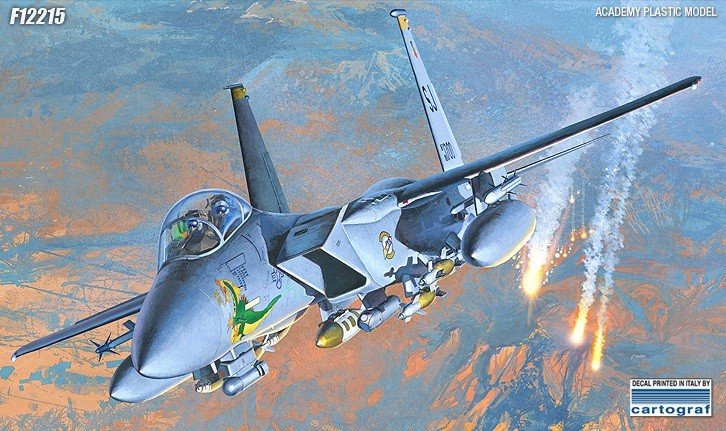 Academy 12215 F-15E STRIKE EAGLE (OPERATION IRAQ FREEDOM) 1/48