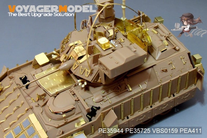 Voyager Model PE35944 Modern US Army M3A3 BRADLEY CFV Basic For KINETIC K61014/ OROCHI IM001 IM002 1/35 – imagen 11