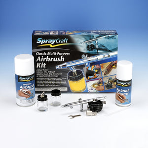 SprayCraft SP50K Classic Multi-Purpose Airbrush Kit 0.5 mm