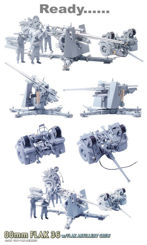 Dragon 6260 88mm Flak 36 1/35 – imagen 4