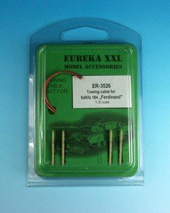 Eureka XXL ER-3526 Câble de remorquage pour Sd.Kfz. 184 Ferdinand 1/35