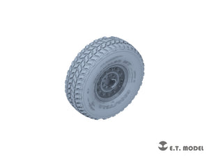 E.T. Model P35-173 Modern USA M1114 Humvee Sagged Wheels (For BRONCO Kit) 1/35