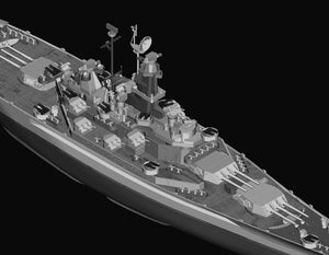 Trumpeter 05760 U.S.S. South Dakota BB-57 1/700 – zdjęcie 6