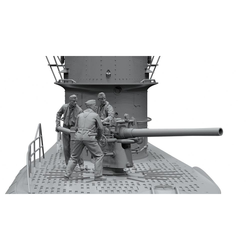 Border Model BR-002 Sous-mariniers et commandants allemands (en action), figurines en résine, 6 pièces, échelle 1/35 – image 5