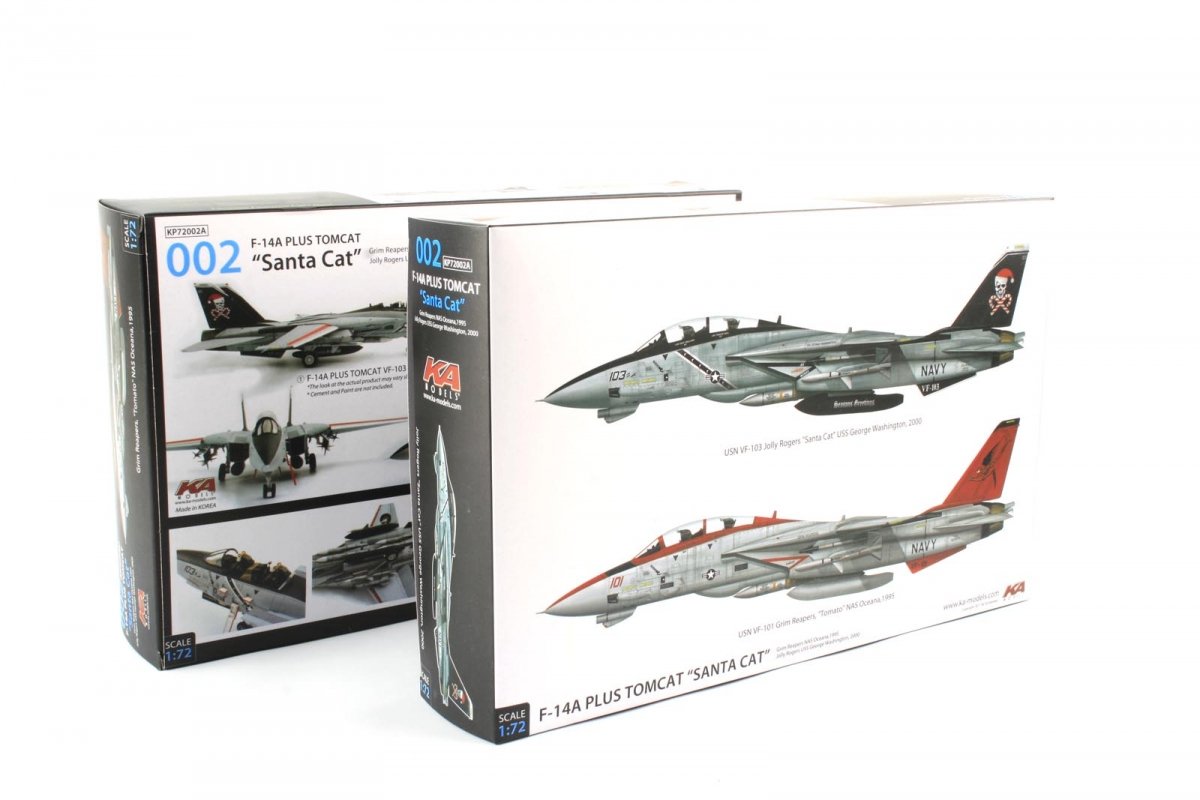 KA Models KP-72002A F-14A PLUS Tomcat &amp;quot;SantaCat&amp;quot; (ex Fujimi) 1/72 – imagen 2