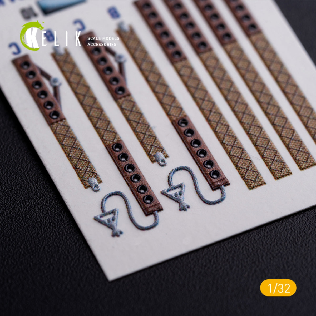 KELIK K32021 DH.81A Tiger Moth - Interior 3D Decal for ICM kit 1/32 – immagine 4