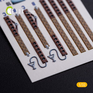 KELIK K32021 DH.81A Tiger Moth - Interior 3D Decal for ICM kit 1/32 – immagine 4
