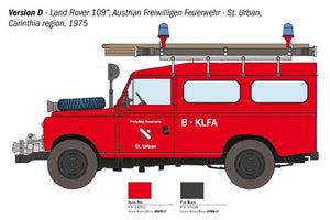 Italeri 3660 LAND ROVER FIRE TRUCK 1/24 – imagen 3
