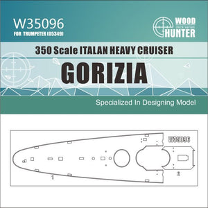 Wood Hunter W35096 ITALAN HEAVY CRUISER GORIZIA 1/350 – Bild 2