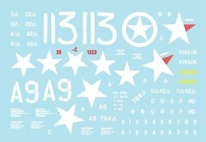 Star Decals 35-C1323 US Armor Mix # 6. M4A3 (75) W Sherman in Europe 1944-45 1/35 – image 2