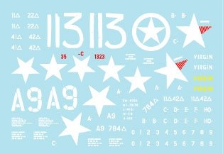 Star Decals 35-C1323 US Armor Mix # 6. M4A3 (75) W Sherman in Europe 1944-45 1/35 – image 2