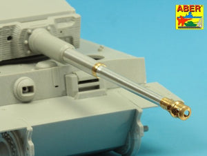 Aber 35L-238 KwK36/L56 88mm barrel for German lateTiger I 1/35 – imagen 11