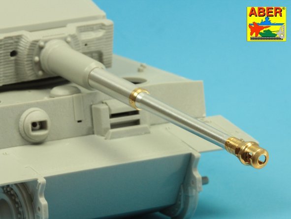 Aber 35L-238 KwK36/L56 88mm barrel for German lateTiger I 1/35 – imagen 11