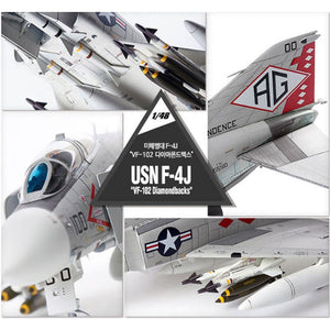 Academy 12323 USN F-4J VF-102 Diamondbacks 1/48 – immagine 3