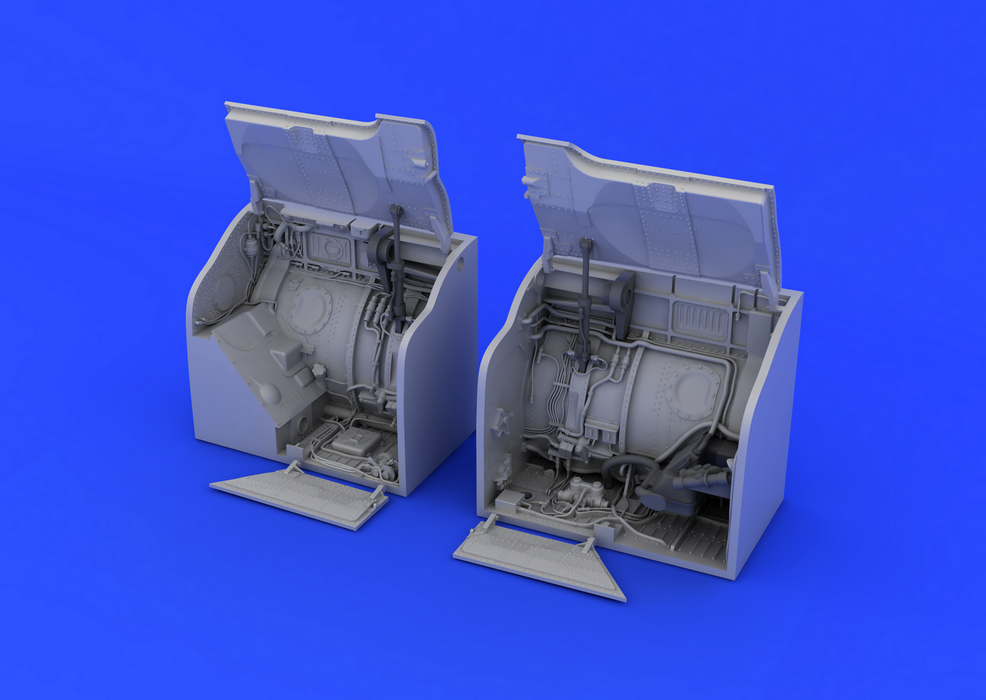 Eduard 648105 MiG-23 M/ MF main wheel bay 1/48 (Trumpeter) – imagen 3