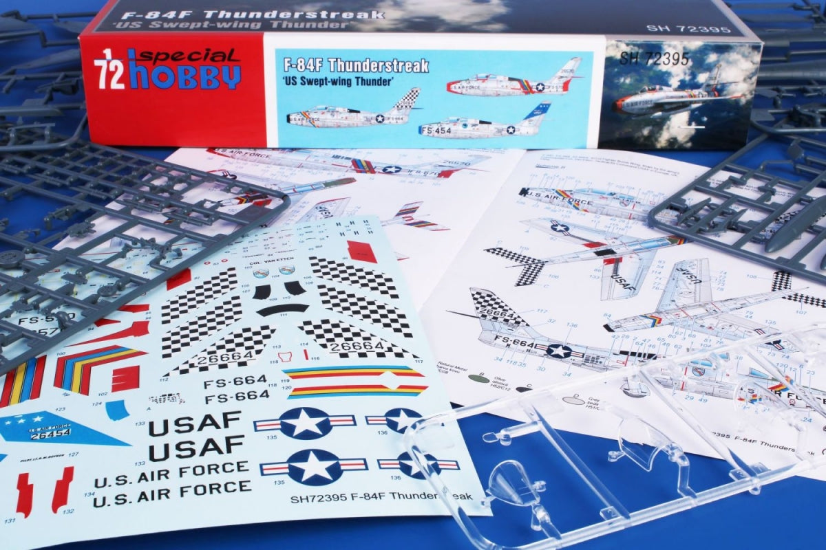 Special Hobby 72395 F-84F Thunderstreak &amp;#39;US Swept-Wing Thunder&amp;#39; 1/72 – immagine 13