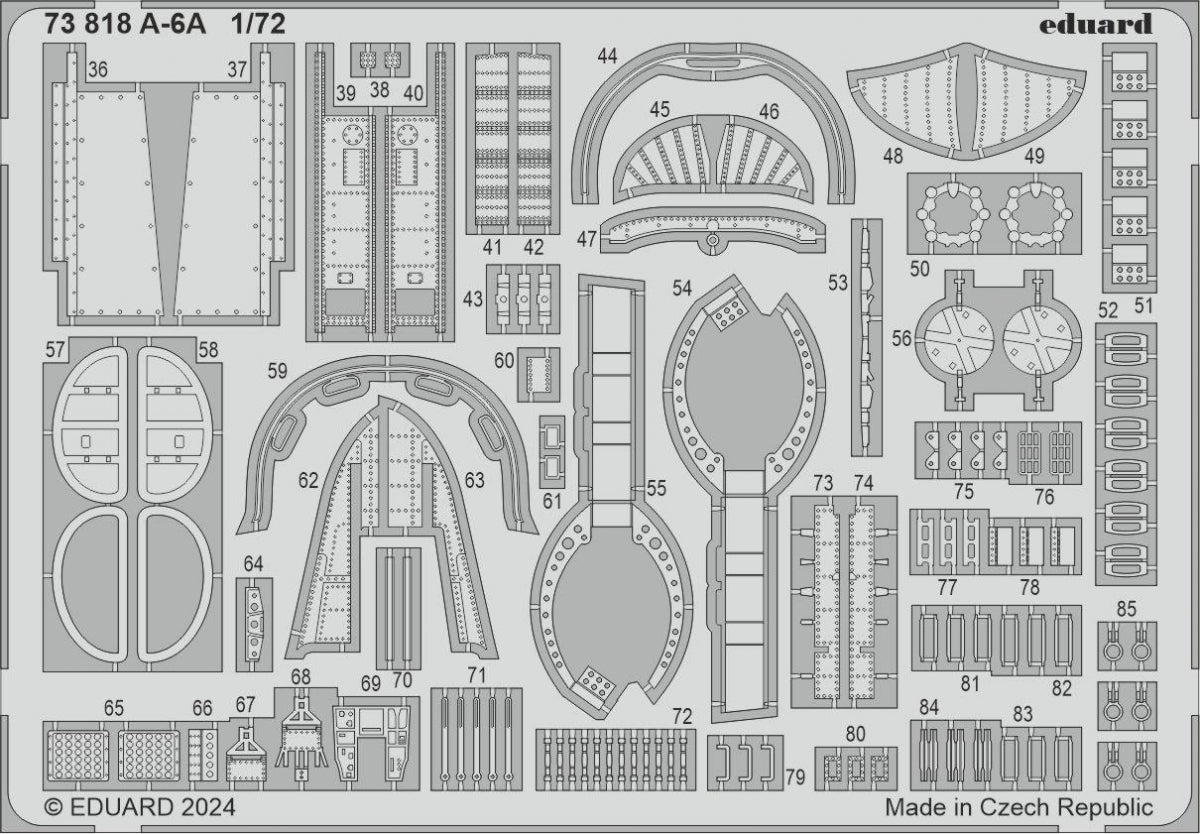 Eduard 73818 A-6A TRUMPETER 1/72 – Bild 2