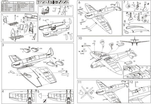 Maquette AZ AZ7392 Supermarine Spitfire Mk.IXc « Empennages précoces » (1/72) – image 3