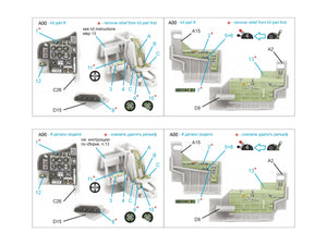Quinta Studio QD72211 Bristol Blenheim Mk.IV 3D-Printed &amp;amp; coloured Interior on decal paper (Airfix) 1/72 – imagen 11