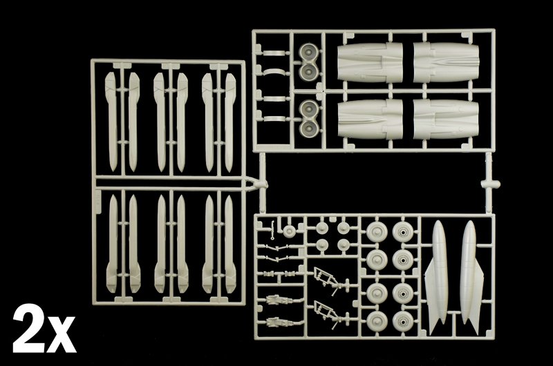 Italeri 1442 B-52H Stratofortress 1/72 – imagen 3