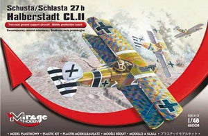 Mirage Hobby 481308 Schusta/Schlasta 27b Halberstadt CL.II,Middle production batch 1/48