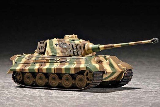 Trumpeter 07291 King Tiger Henschel Turret w/Zimmerit 1/72