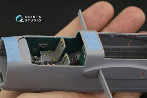 Quinta Studio QD48237 B-26K 3D-Printed &amp;amp; coloured Interior on decal paper (ICM) 1/48 – immagine 8