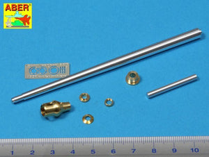 Aber 35L-014N 88 mm Pak 43/1 L/71 Barrel for German Tank Destroyer Ferdinand or Elefant 1/35 – imagen 2