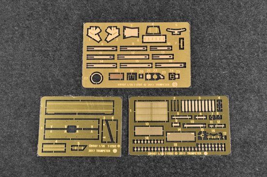Trumpeter 09507 Russian T-72B2 MBT (ROGATKA) 1/35 – imagen 6