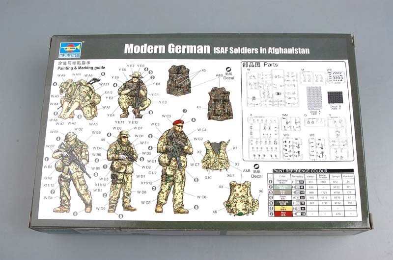 Trumpeter 00421 Modern German ISAF Soldiers in Afghanistan 1/35 – Bild 2