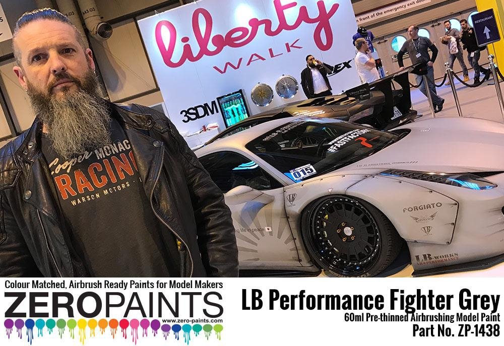 Zero Paints ZP-1438 - LB Performance Zero Fighter (Combat Style) Grey Paint (LB Works Ferrari 458, Lamborghini Aventador, Murciéelago) 60ml – imagen 6