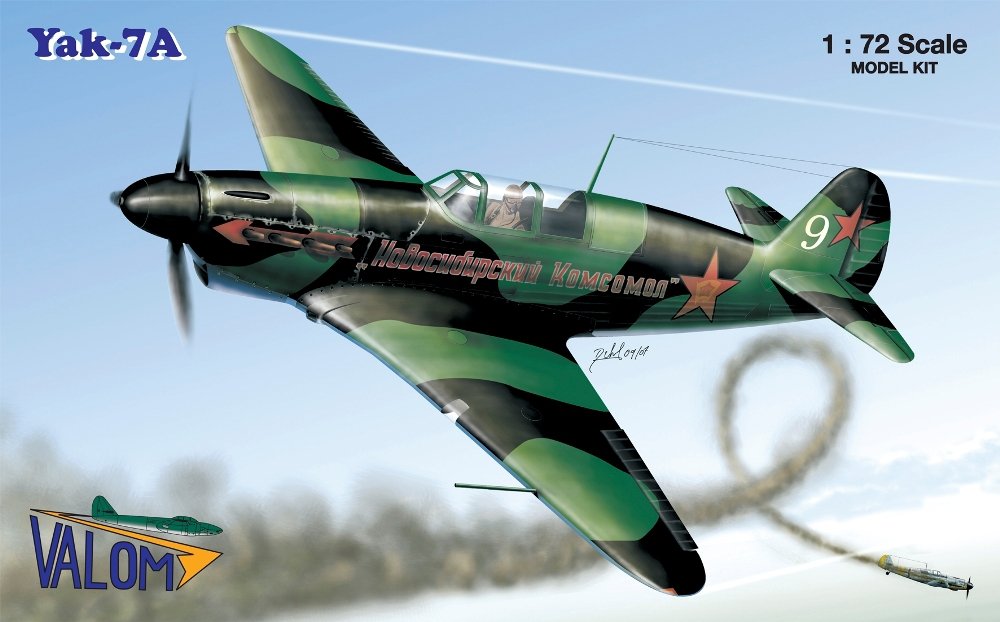 Valom 72025 Yak-7A 1/72