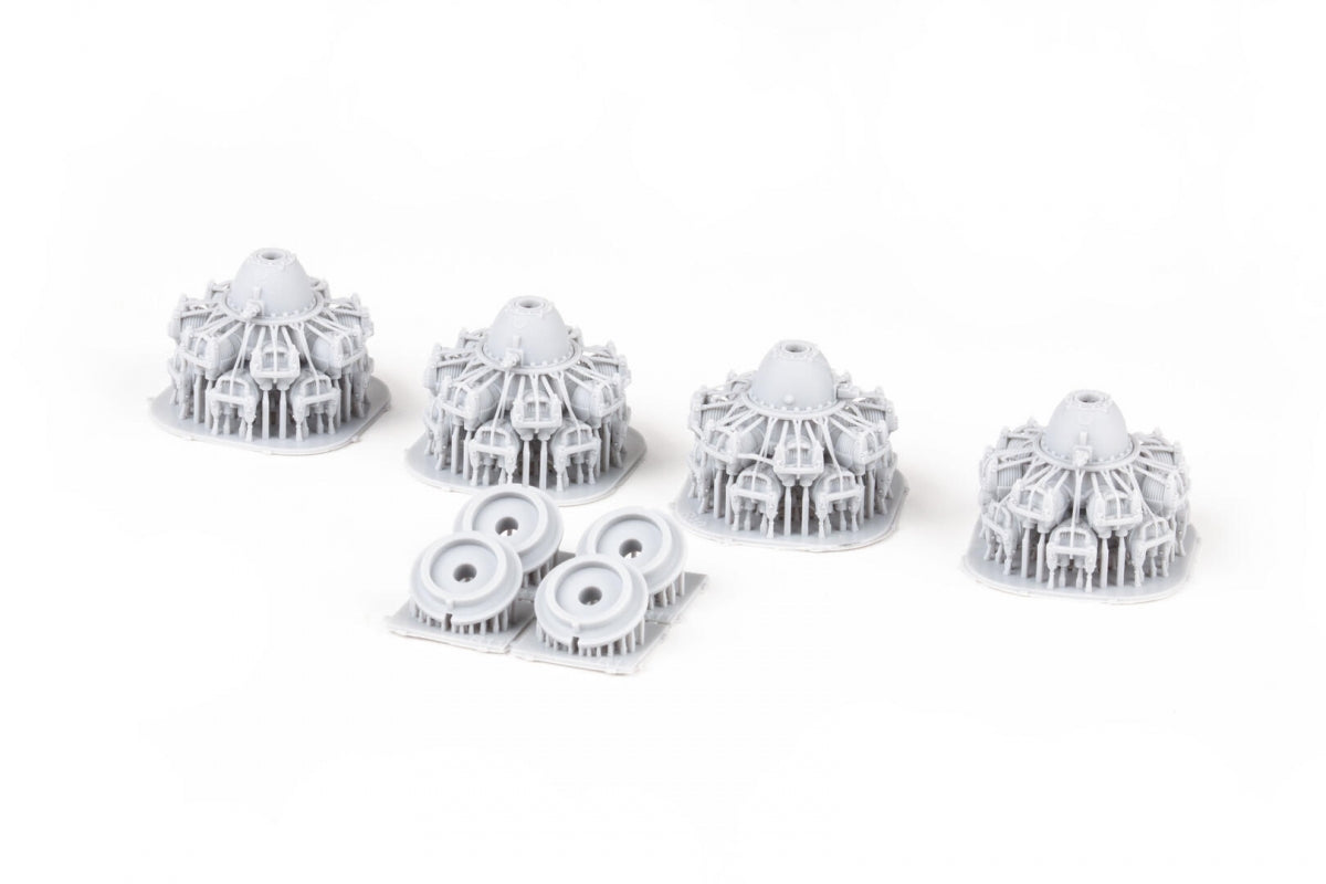 Eduard 6481111 B-24D engines PRINT HOBBY BOSS 1/48 – imagen 4