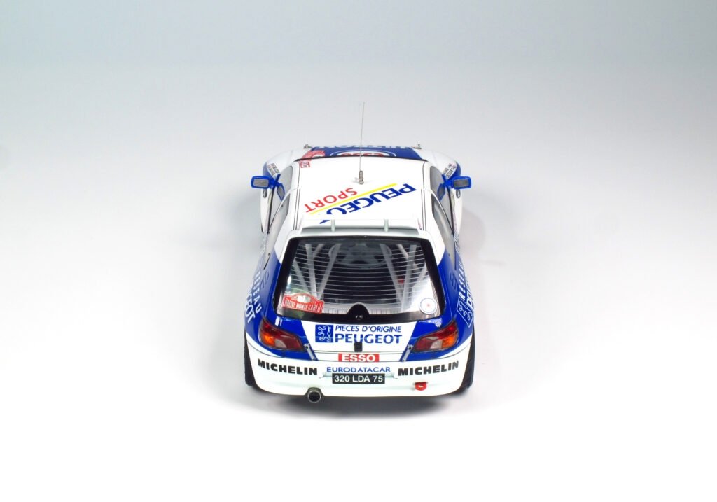NuNu PN24009 Peugeot 306 MAXi ’96 MONTE CARLO RALLY 1/24 – imagen 8