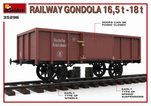 MiniArt 35296 RAILWAY GONDOLA 16,5-18t 1/35 – imagen 5