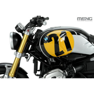 Meng Model MT-003u BMW R nineT Option 719 Black Storm Metallic Vintage Pre-coloured Edition 1/9 – imagen 3