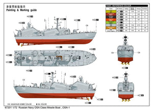 I Love Kit 67201 Russian OSA Class Missile Boat OSA1 1/72 – immagine 3