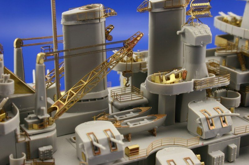Eduard 53018 USS BB-55 North Carolina 1/350 Trumpeter – imagen 23