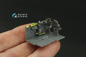 Quinta Studio QD48443 P-47B Thunderbolt 3D-Printed coloured Interior on decal paper (Dora Wings) 1/48 – imagen 9