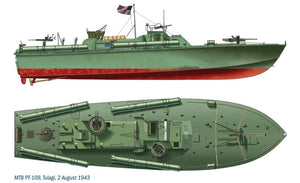 Italeri 5613 Motor Torpedo Boat PT 109 1/35 – imagen 3