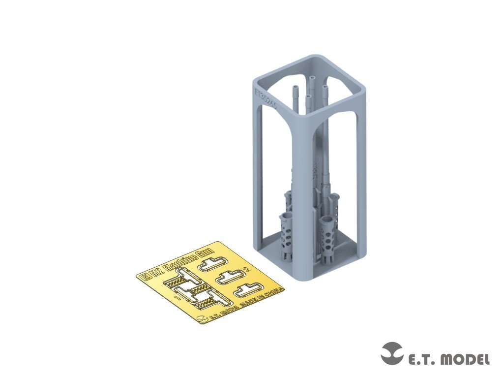 E.T. Model P35-267 M2HB Machine Gun Barrel Set ( 3D Print ) 1/35 – immagine 5