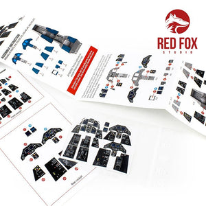 Red Fox Studio QS-32112 F-16I Sufa (for Academy kit) 1/32 – Bild 3